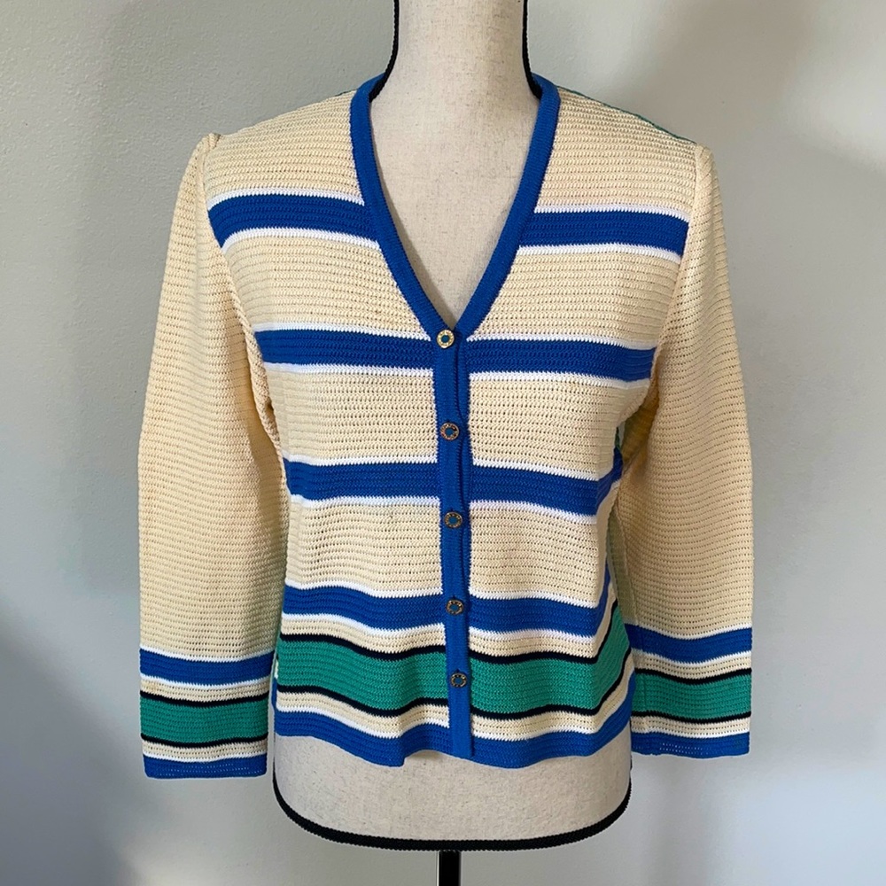 St. John wool sweater multicolor